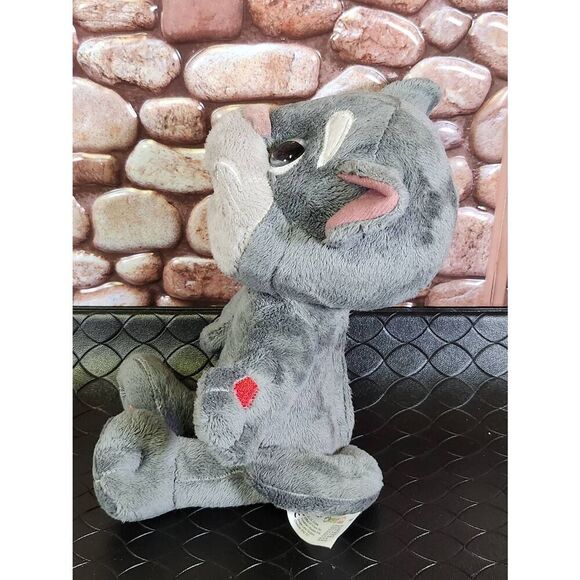 Talking Friends TOM CAT Animated Repeating 8" Gray Plush Dragon-i Stuffed Animal - Picture 5 of 9